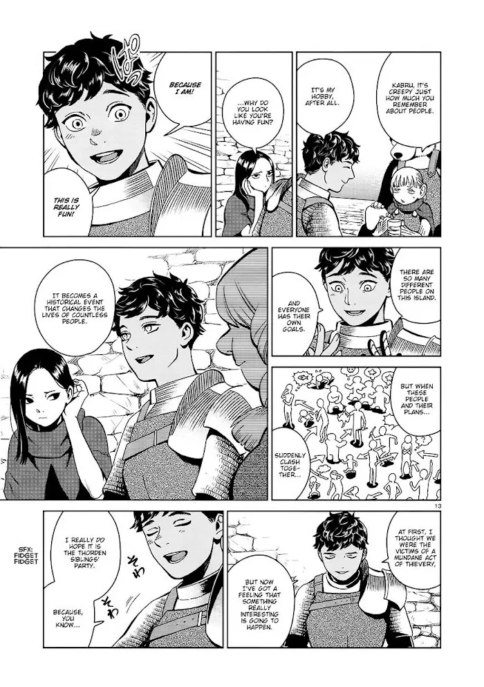 Delicious in Dungeon Chapter 33 image 13_optimized